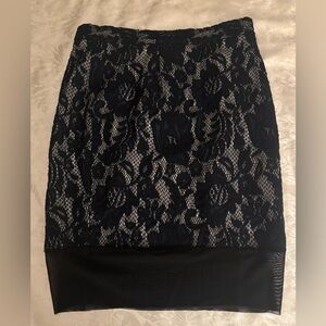 Just Cavalli Dark Blue Lace Garment